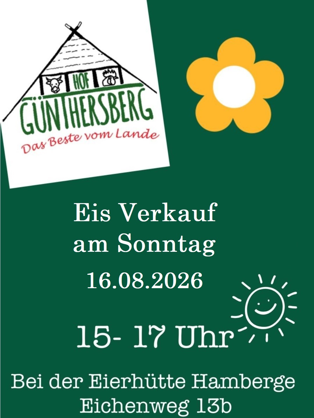 Eisverkauf in Hamberge am 26.07.2026